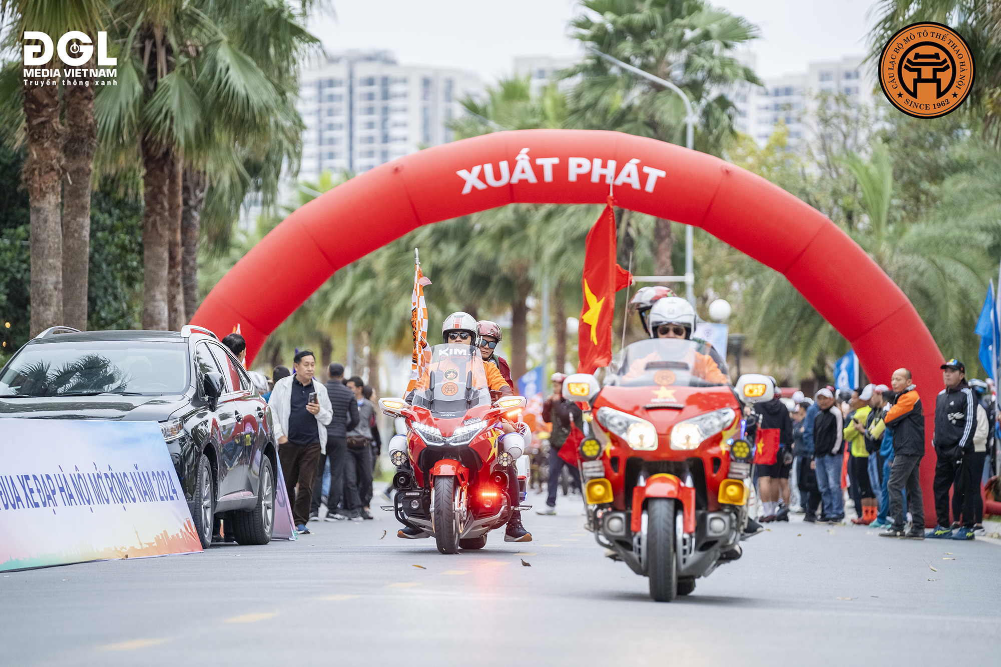 Giải đua xe đạp Hà nội mở rộng năm 2024 - Vin Gia lâm - Clb Moto HN